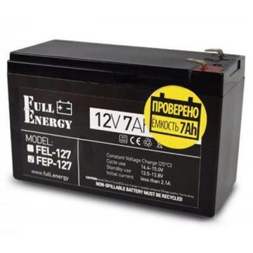 Акумуляторна батарея для ДБЖ Full Energy 12В 7 Ач, FEP-127