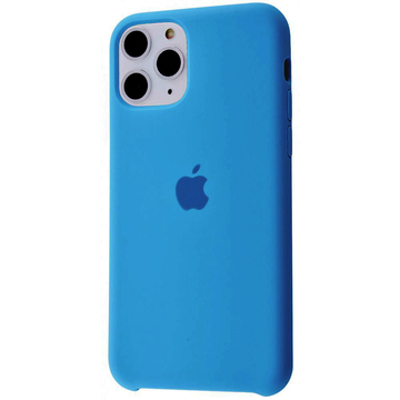Чохол-накладка Apple Sillicon Case Copy for iPhone 11 Pro Max Royal Blue