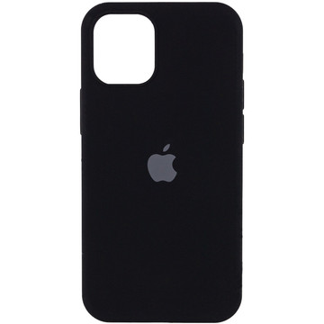 Чехол-накладка Apple Sillicon Case Copy for iPhone 12 6.7 Black