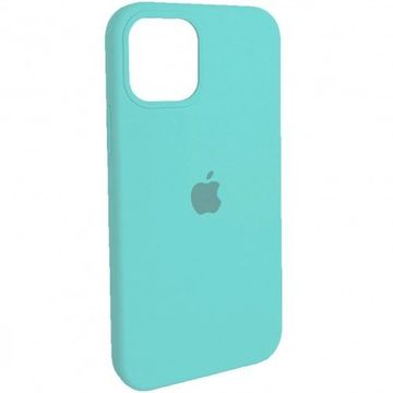Чехол-накладка Apple Sillicon Case Copy for iPhone 12 6.7 Ocean Blue