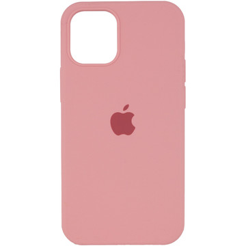 Чехол-накладка Apple Sillicon Case Copy for iPhone 12 6.7 Pink