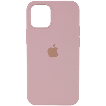 Чехол-накладка Apple Sillicon Case Copy for iPhone 12 6.7 Pink Sand
