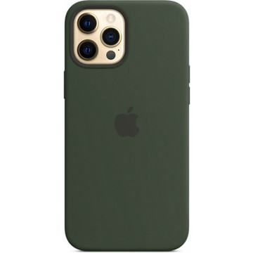 Чехол-накладка Apple Sillicon Case Copy for iPhone 12 6.1 Army Green