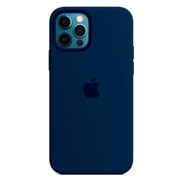 Чохол-накладка Apple Sillicon Case Copy for iPhone 12 6.1 Blue Cobalt