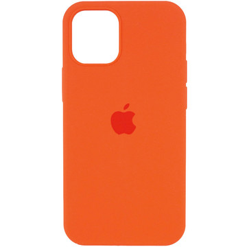 Чехол-накладка Apple Sillicon Case Copy for iPhone 12 6.1 Kumquat