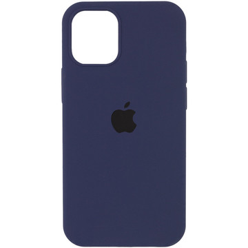 Чохол-накладка Apple Sillicon Case Copy for iPhone 12 6.1 Midnight Blue