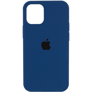 Чехол-накладка Apple Sillicon Case Copy for iPhone 12 6.1 Navy Blue