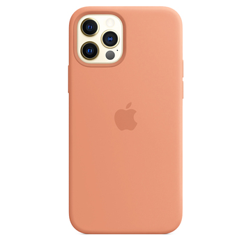 Чехол-накладка Apple Sillicon Case Copy for iPhone 12 6.1 Peach