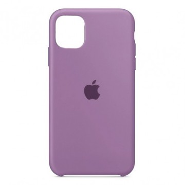 Чохол-накладка Apple Sillicon Case Copy for iPhone 11 Blueberry Yogurt