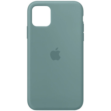 Чохол-накладка Apple Sillicon Case Copy for iPhone 11 Cactus