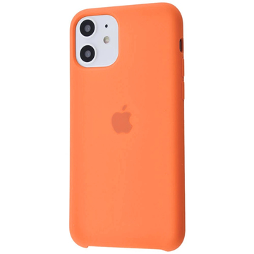 Чехол-накладка Apple Sillicon Case Copy for iPhone 11 Kumquat