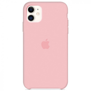 Чохол-накладка Apple Sillicon Case Copy for iPhone 11 Light Pink