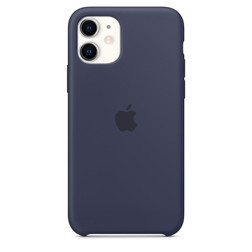 Чохол-накладка Apple Sillicon Case Copy for iPhone 11 Midnight Blue