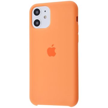 Чохол-накладка Apple Sillicon Case Copy for iPhone 11 Papaya