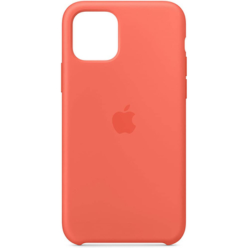 Чохол-накладка Apple Sillicon Case Copy for iPhone 11 Pro Clementine (Orange)