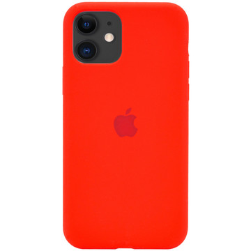 Чехол-накладка Apple Sillicon Case Copy for iPhone 11 Red (14)