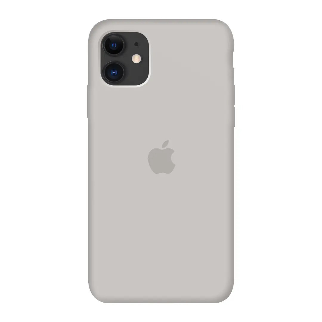 Чохол-накладка Apple Sillicon Case Copy for iPhone 11 Stone
