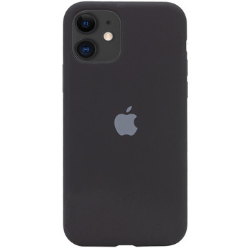 Чехол-накладка Apple Sillicon Case Copy for iPhone 11 Pro Black