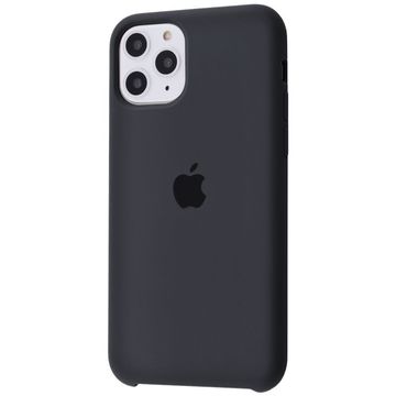 Чехол-накладка Apple Sillicon Case Copy for iPhone 11 Pro Charcoal Gray (15)