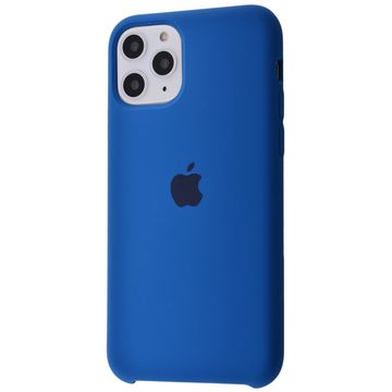 Чехол-накладка Apple Sillicon Case Copy for iPhone 11 Pro Cosmos Blue