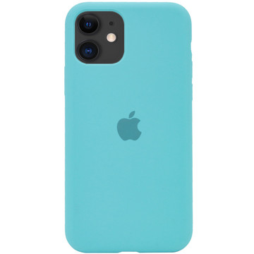 Чохол-накладка Apple Sillicon Case Copy for iPhone 11 Pro Marine Green