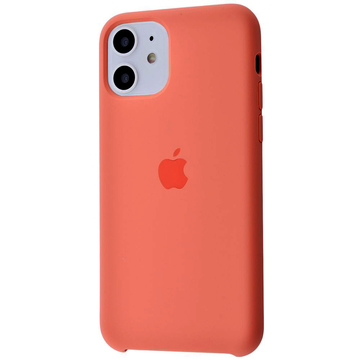 Чехол-накладка Apple Sillicon Case Copy for iPhone 11 Pro Peach