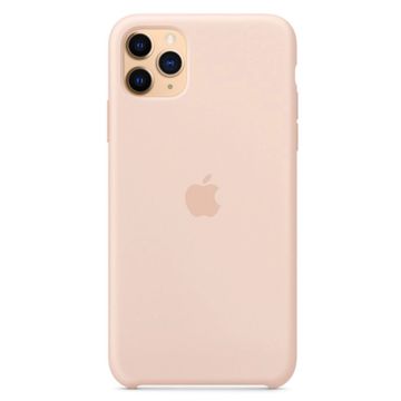 Чехол-накладка Apple Sillicon Case Copy for iPhone 11 Pro Pink Sand