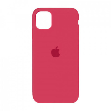 Чехол-накладка Apple Sillicon Case Copy for iPhone 11 Pro Red Raspberry