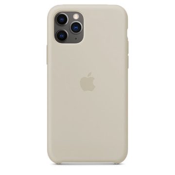 Чохол-накладка Apple Sillicon Case Copy for iPhone 11 Pro Stone