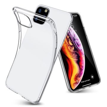 Чехол-накладка Apple Sillicon Case Copy for iPhone 11 Pro Transperent