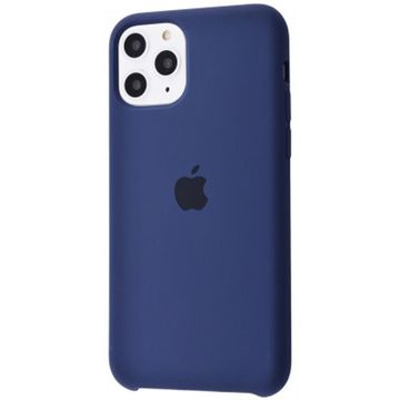 Чохол-накладка Apple Sillicon Case Copy for iPhone 11 Pro Max Deep Navy