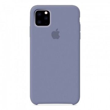 Чехол-накладка Apple Sillicon Case Copy for iPhone 11 Pro Max Lavander Grey