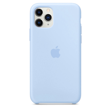 Чохол-накладка Apple Sillicon Case Copy for iPhone 11 Pro Max Lilac