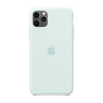 Чехол-накладка Apple Sillicon Case Copy for iPhone 11 Pro Max Menthol