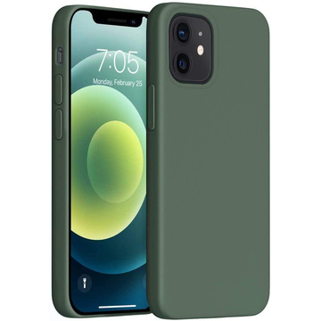 Чехол-накладка Apple Sillicon Case Copy for iPhone 12 5.4 Dark Green