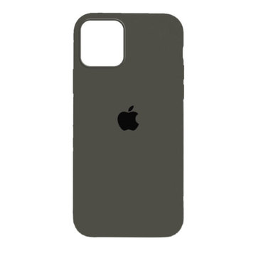 Чехол-накладка Apple Sillicon Case Copy for iPhone 12 5.4 Dark Olive
