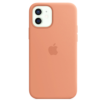 Чехол-накладка Apple Sillicon Case Copy for iPhone 12 5.4 Peach