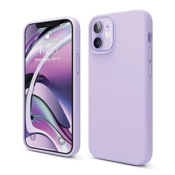 Чохол-накладка Apple Sillicon Case Copy for iPhone 12 5.4 Purple