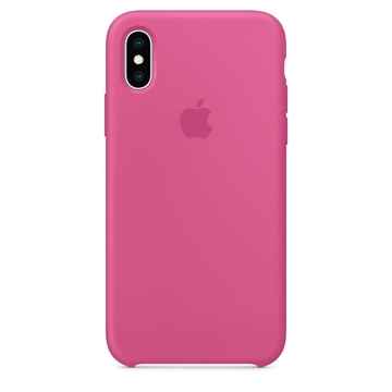 Чехол-накладка Apple Sillicon Case Copy for iPhone X Dragon Fruit