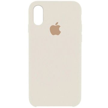 Чехол-накладка Apple Sillicon Case Copy for iPhone XR Antigue White