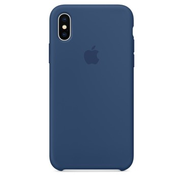Чехол-накладка Apple Sillicon Case Copy for iPhone XR Blue Cobait