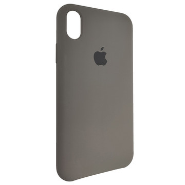 Чохол-накладка Apple Sillicon Case Copy for iPhone XR Coffeee