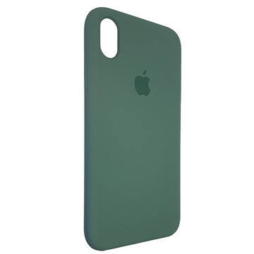 Чехол-накладка Apple Sillicon Case Copy for iPhone XR Green