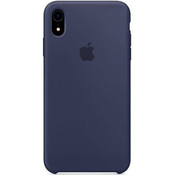 Чехол-накладка Apple Sillicon Case Copy for iPhone XR Midnight Blue
