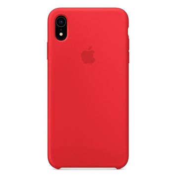 Чехол-накладка Apple Sillicon Case Copy for iPhone XR Red