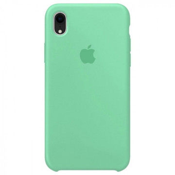 Чехол-накладка Apple Sillicon Case Copy for iPhone XR Spearmint