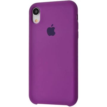 Чехол-накладка Apple Sillicon Case Copy for iPhone XR Violet