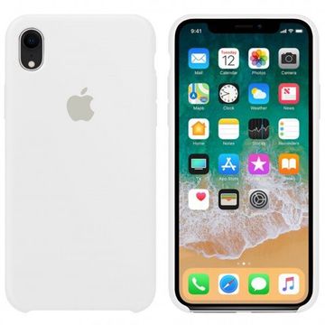 Чохол-накладка Apple Sillicon Case Copy for iPhone XR White