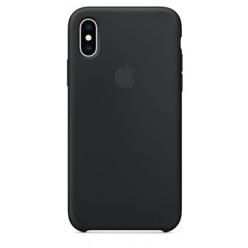 Чохол-накладка Apple Sillicon Case Copy for iPhone XS Max Black