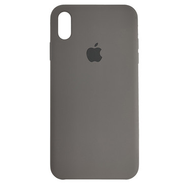 Чохол-накладка Apple Sillicon Case Copy for iPhone XS Max Coffeee